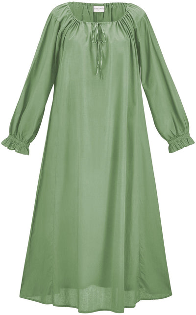 Renée Maxi Chemise Limited Edition Spring Basil