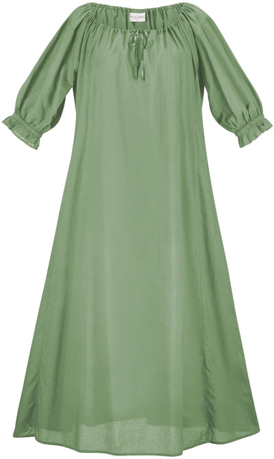 Brigid Maxi Chemise Limited Edition Spring Basil