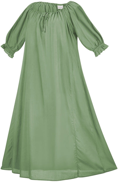 Brigid Maxi Chemise Limited Edition Spring Basil